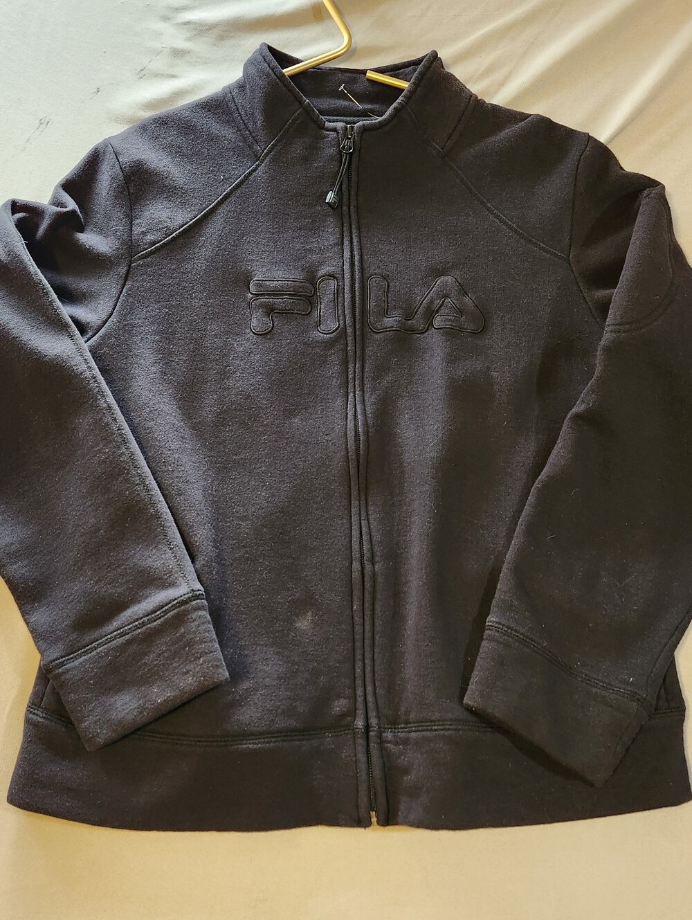 Fila Black Full-Zip Jacket